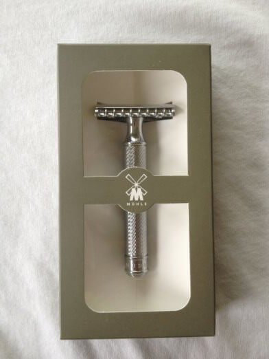 Muhle Open Comb Double Edge Safety Razor, R41, Chrome Plated Metal