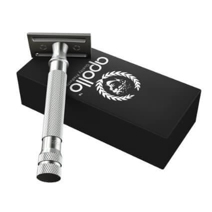 Double-Edge-Safety-Razor-By-Apollo-&-1-Merkur-Platinum-Coated-Double-Edge-Blade-Will-Fit-in-Your-Safety-Razor-View3
