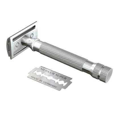 Double-Edge-Safety-Razor-By-Apollo-&-1-Merkur-Platinum-Coated-Double-Edge-Blade-Will-Fit-in-Your-Safety-Razor-View5