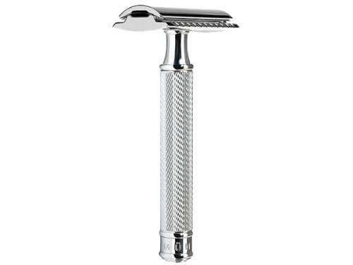 Muhle-Closed-Comb-Double-Edge-Safety-Razor,-R89,-Chrome-Plated-Metal-View